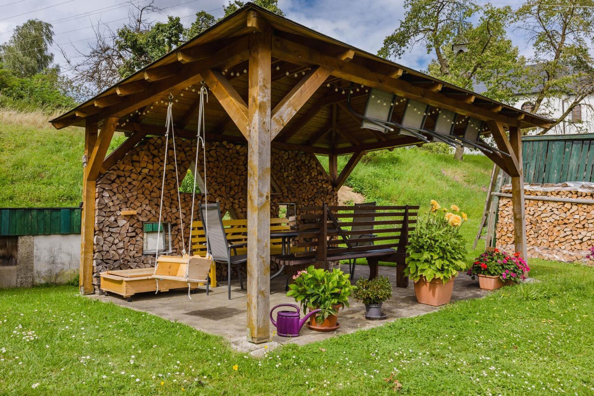 Ferienwohnung Baecher Wiesau Exterior foto